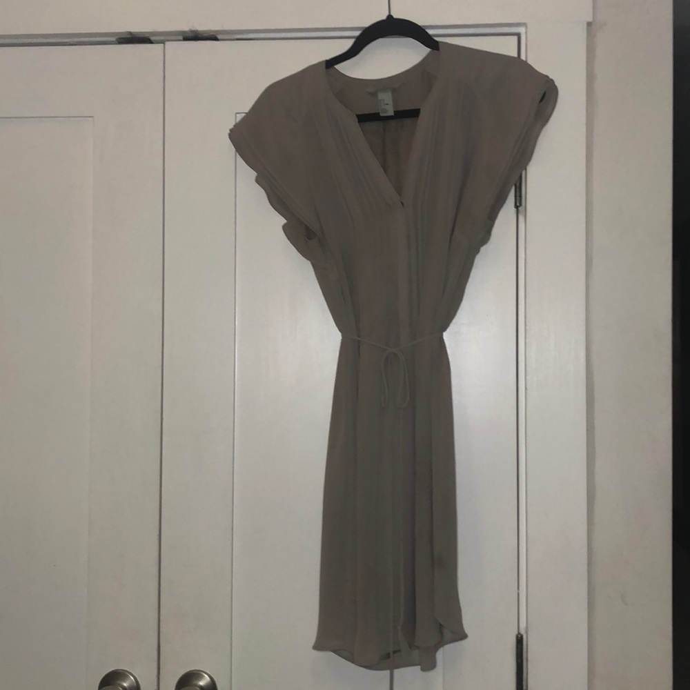 Light and airy beige sundress